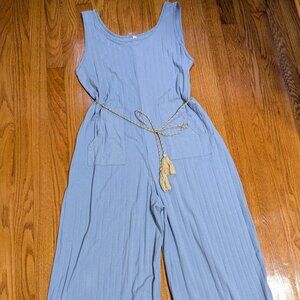 Blue Women's Jumper-Size Medium
